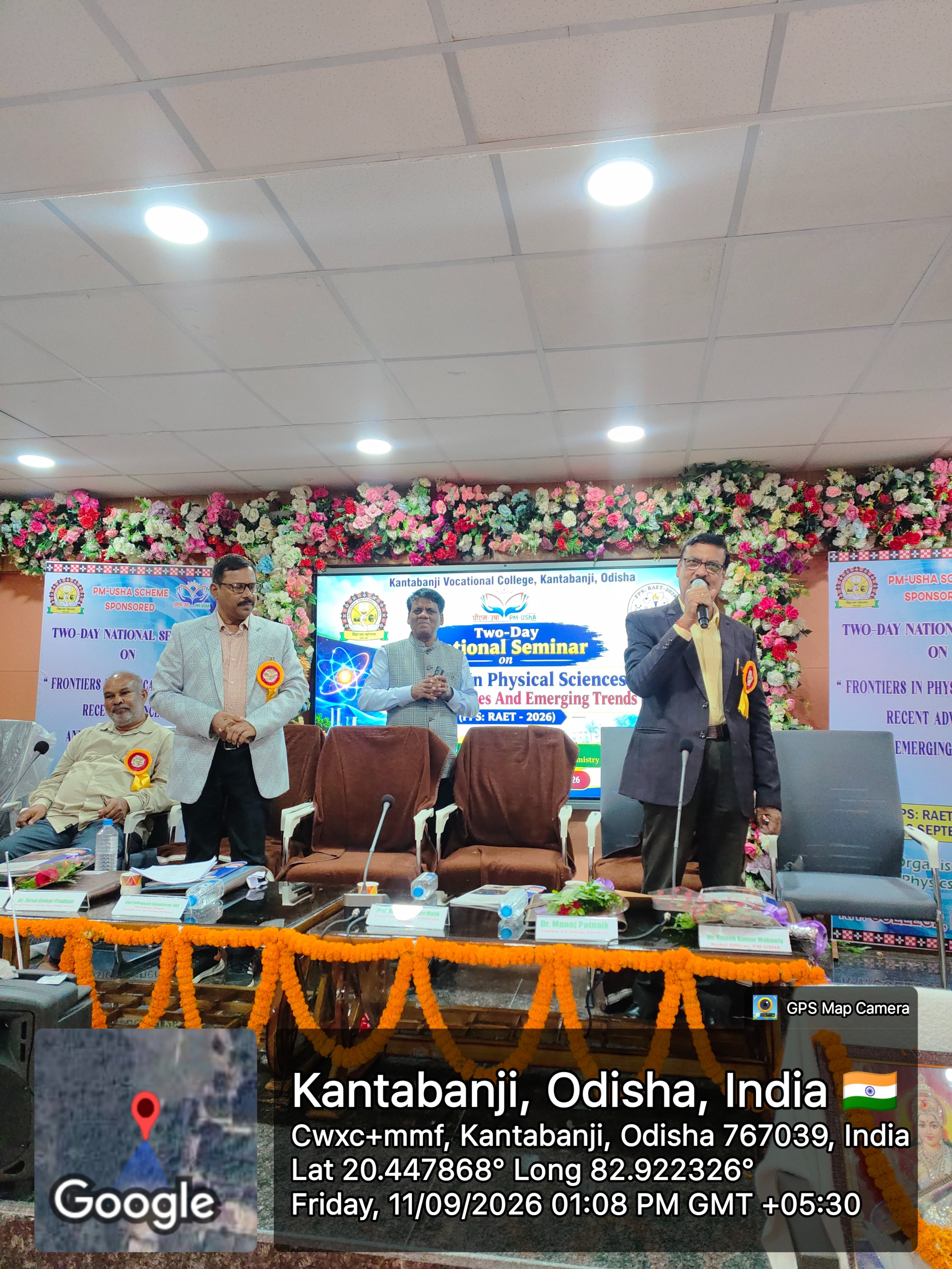 Principal speech on Two Days National Seminar